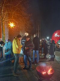 Feuer und Flamme Martin-Luther-Platz